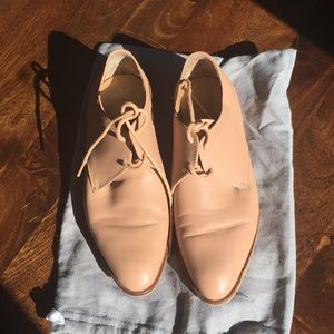 Everlane lace up loafers size 7